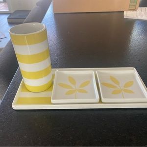 West Elm bathroom accessories